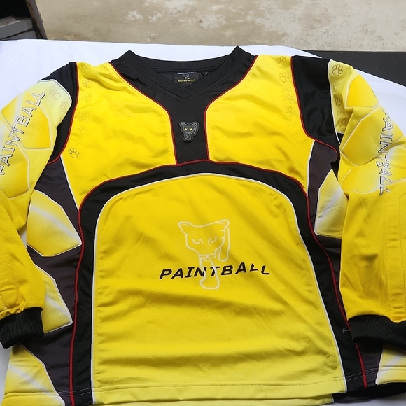 Gato Yellow Paintball Jersey - Picture 1 of 6